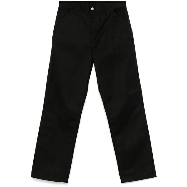鉄道車両ハート形 メンズ 心地好いズボン下 ボトムス Simple trousers Black