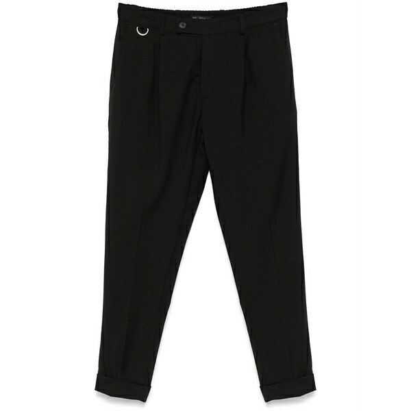 ロウブランド メンズ 心地好いズボン下 ボトムス Riviera trousers Black