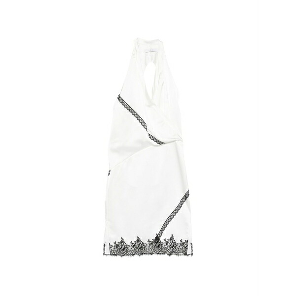 イロ レディース 衣裳 トップス Lace draped dress White