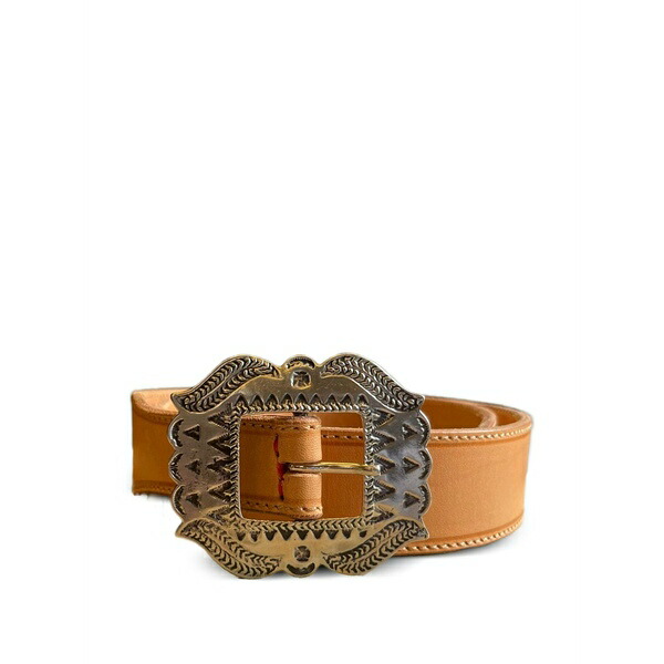 フォルテラ レディース ベルト アクセサリー Buckle calf leather belt Brown｜asty 64,240円