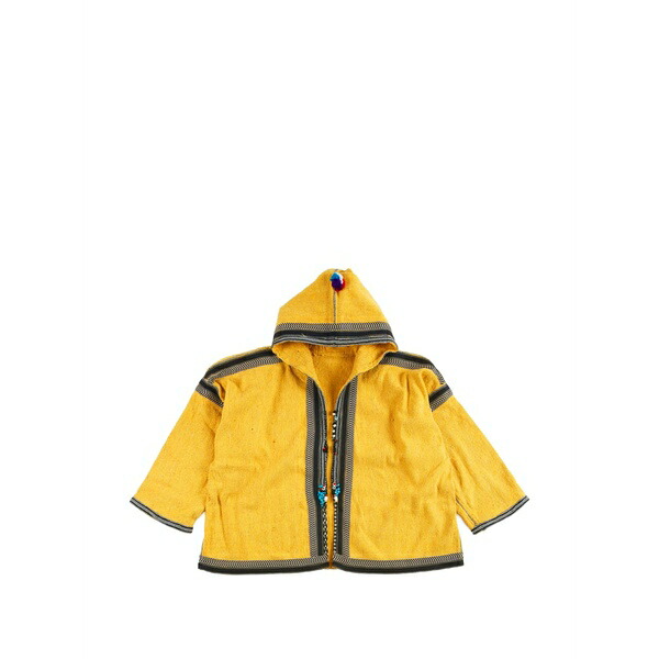 フォルテラ レディース 上衣＆上衣 アウター Karen hooded oversized jacket  Yellow