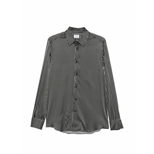 マッザレッリ メンズ プルオーバー トップス Striped shirt Black