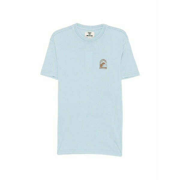 ヴィスラ メンズ ティーシャツ トップス  canopy cosmic wash graphic-print t-shirt Blue