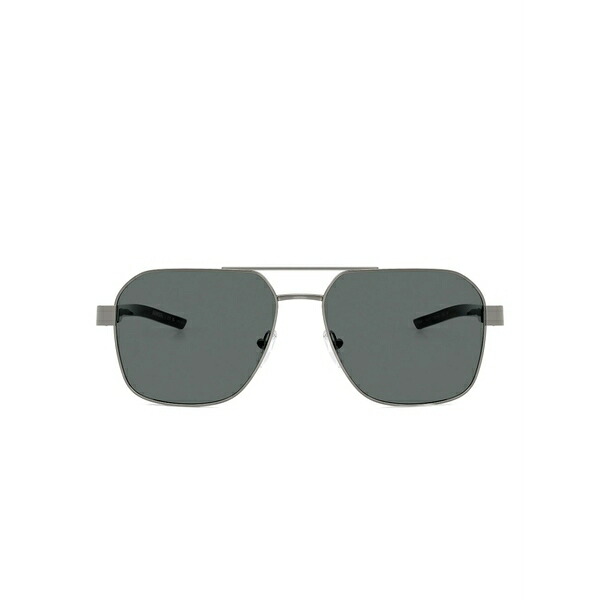 スクーデリア フェラーリ メンズ サングラス・アイウェア 佩び物 Pilot-frame sunglasses Silver