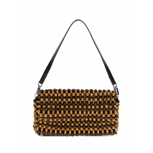 ステゥド レディース ショルダーバッグ 御徒面子 Timmy bead-embellished shoulder bag Neutrals