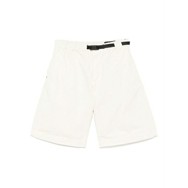 白いこと真砂 メンズ 心地好いズボン下 ボトムス Twill bermuda shorts Neutrals