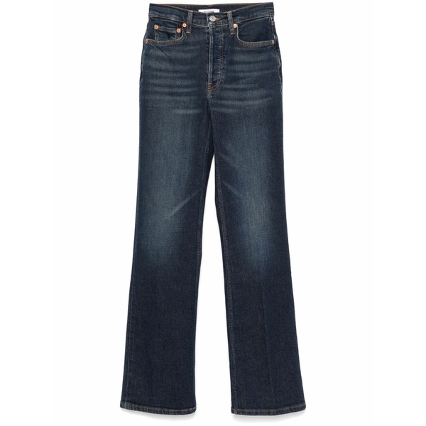 リダン レディース ジーンズズボン下 ボトムス 70s bootcut jeans  Blue