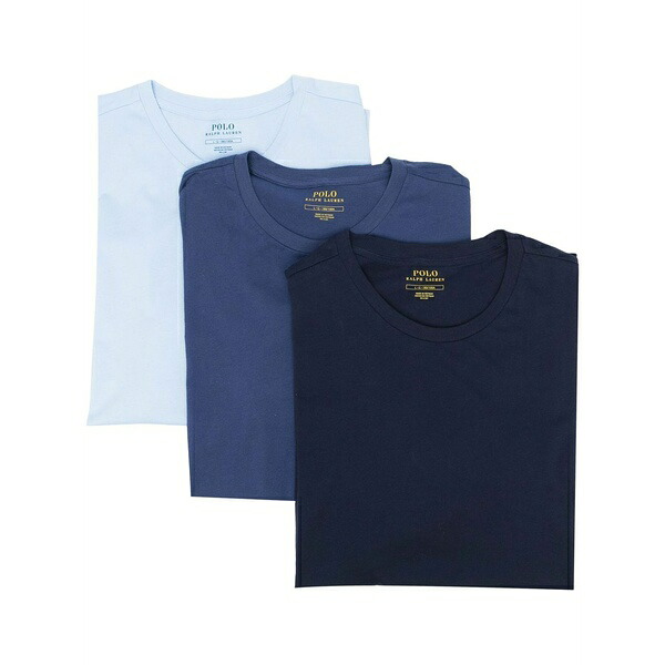 ラルフローレン メンズ ティーシャツ トップス 3 pack polo ponyt-shirt Blue