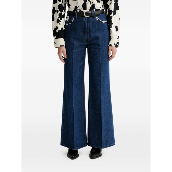 リーヴァイズジーンズ レディース ジーンズズボン下 ボトムス X toy story wide-leg jeans Blue