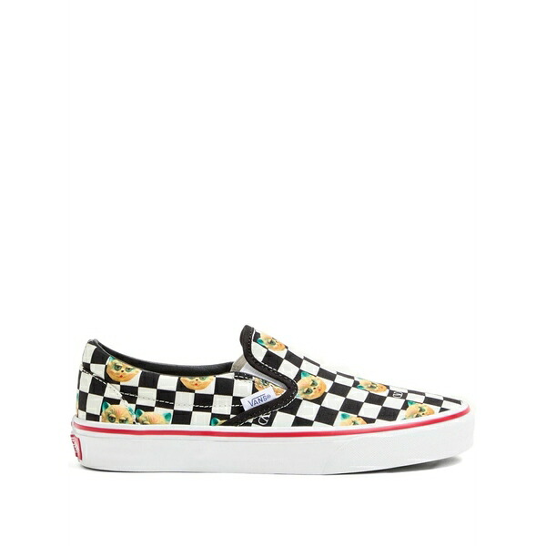 ヴァレンティノ ガラヴァーニ レディース スニーカー シューズ X vans checkerboard-print slip-on sneakers White