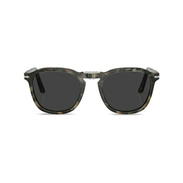 ペルソル メンズ サングラス・アイウェア 添え物 Round-frame sunglasses Brown