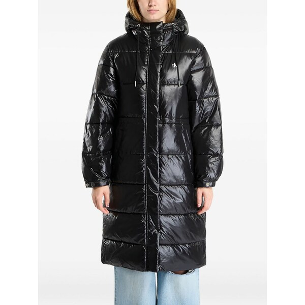 カルバンクライン レディース コート アウター Long-sleeves coat Black｜asty
