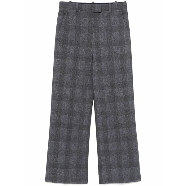 チルコロ1901 レディース 心地好いズボン下 ボトムス Checked trousers Blue