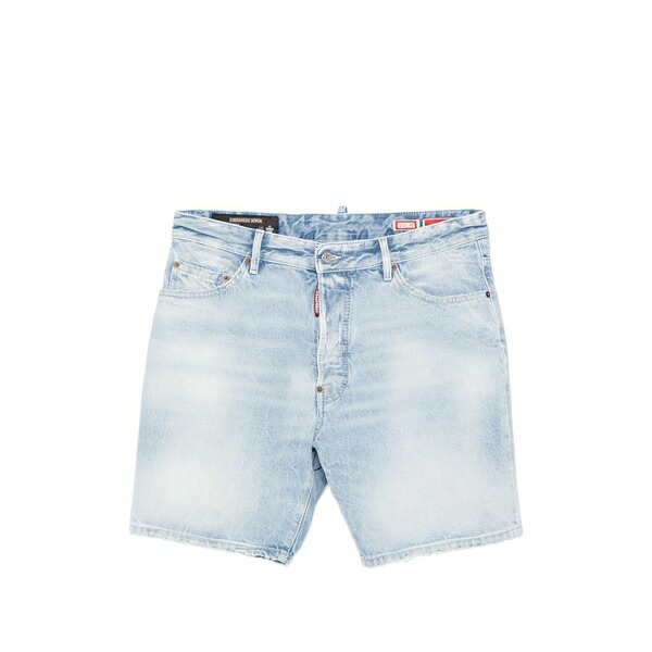 ディースクエアード メンズ 心地よいズボン下 ボトムス Marine shorts Blue