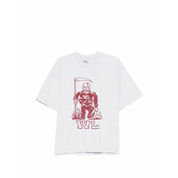 ウォーレンロータス メンズ ティーシャツ トップス Graphic-print t-shirt Red