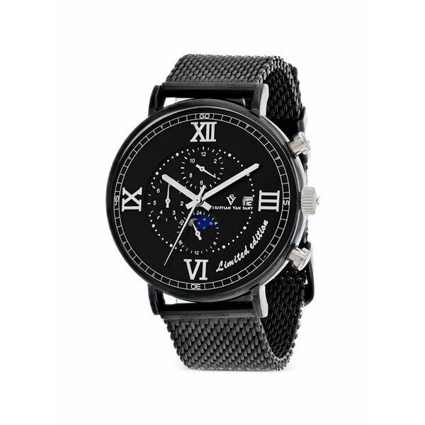 クリスチャンバンサント メンズ ウオッチ 付属品 Somptueuse ltd 46粍 watch Black