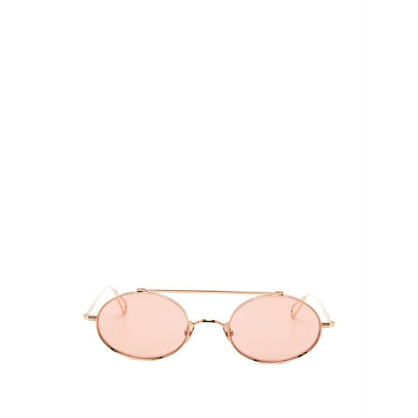 アレム メンズ サングラス・アイウェア 添え物 Turbigo round-frame sunglasses Pink
