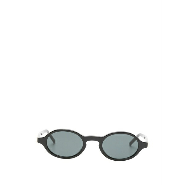 サンローラン アイウェア メンズ サングラス・アイウェア 佩び物 Oval-frame sunglasses Black