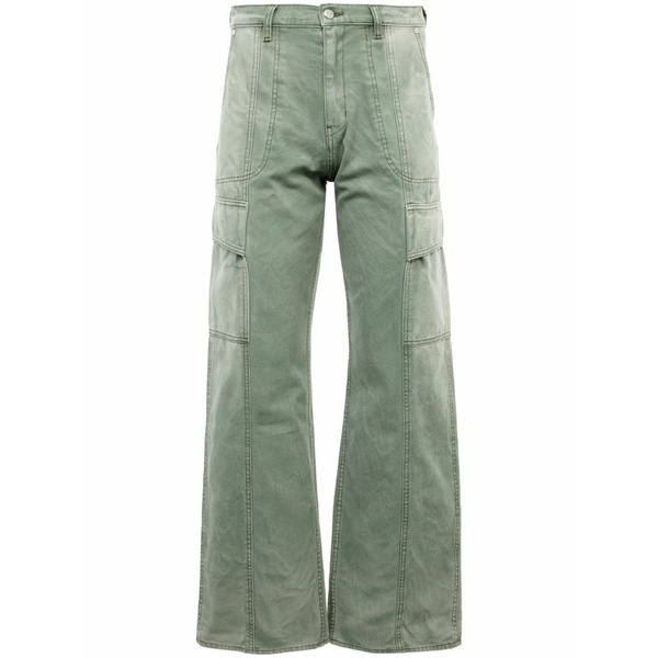 ルード メンズ 心地よいズボン下 ボトムス Canvas cargo pants  Green