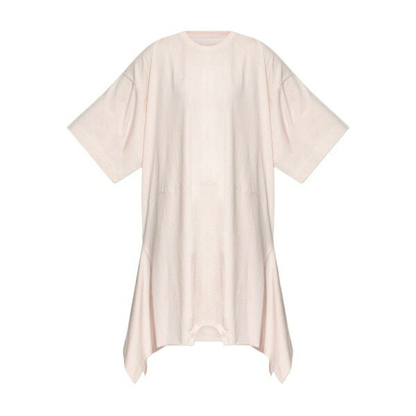 マルタンマルジェラ レディース 衣裳 トップス Asymmetric short-sleeve dress Pink