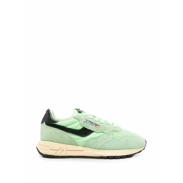 オートリー レディース スニーカー シューズ Reelwind lace-up sneakers Green