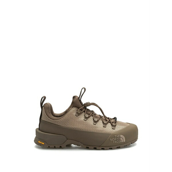 ノースフェイス メンズ スニーカー シューズ Glenclyffe low shoes "mushroom grey / mocha brown" sneakers Brown|asty