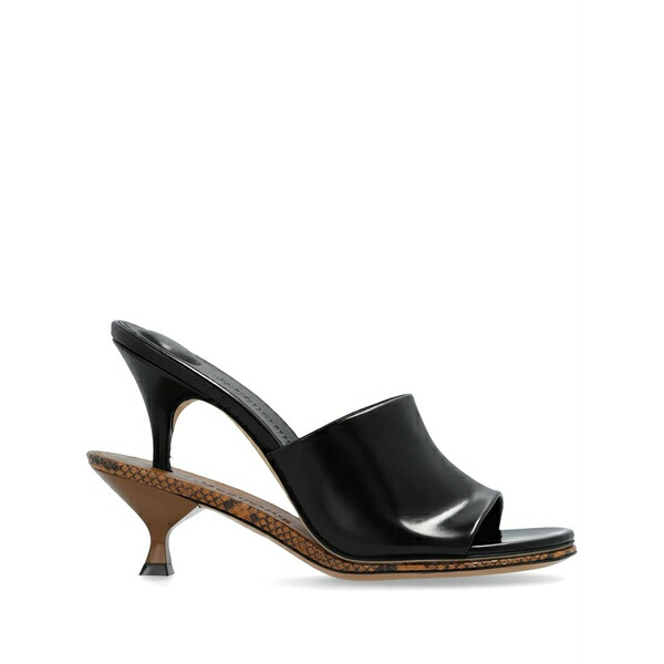 ジャクエムス レディース サンダル シューズ 110粍 le doubles mules Black