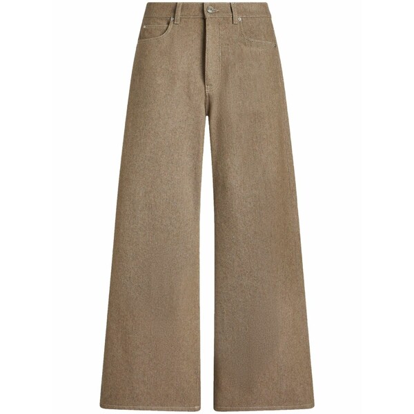 エトロ メンズ ジーンズズボン下 ボトムス Mid-rise wide-leg jeans Neutrals