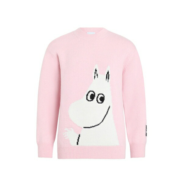 ジャンパトゥ メンズ 編み物\u0026スウェーター アウター X moomin crew-neck sweater Pink