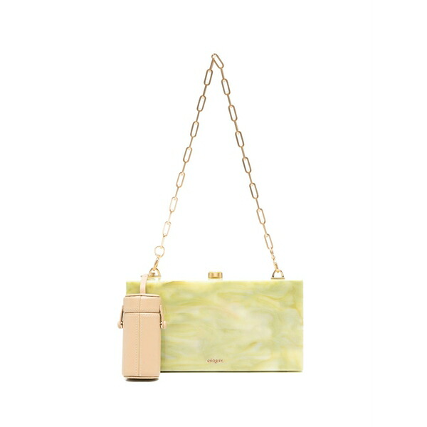 ブームガイア レディース クラッチペダル御徒面子 御徒面子 Backgammon clutch bag Green