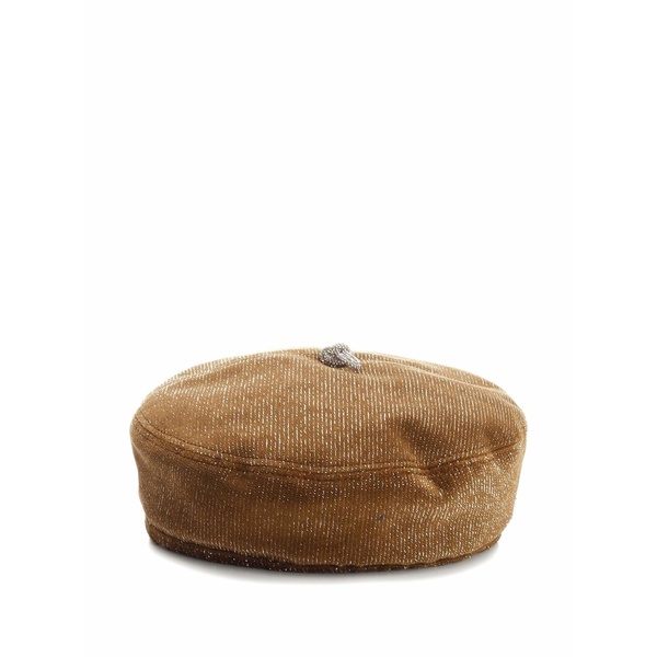 ヘレンカミンスキー レディース かぶり笠 添え物 Galileo beret hat Brown