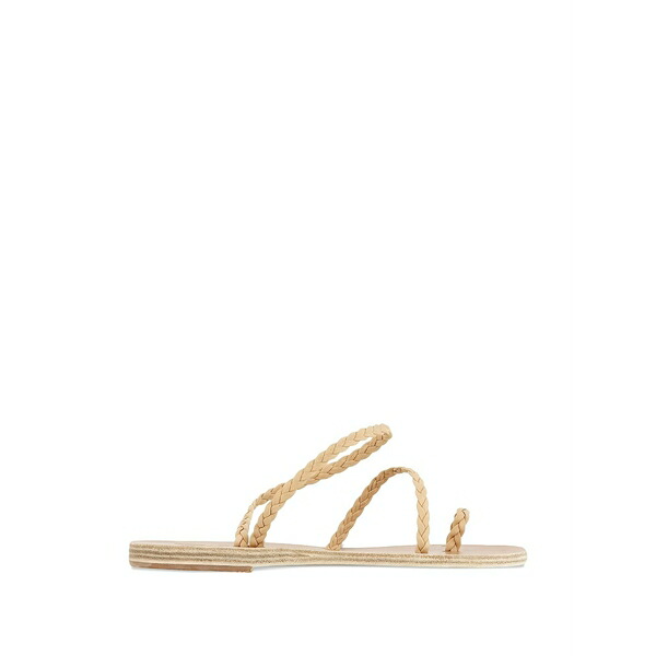アンシエントグリークサンダル レディース サンダル シューズ Eleftheria braided leather sandals Neutrals