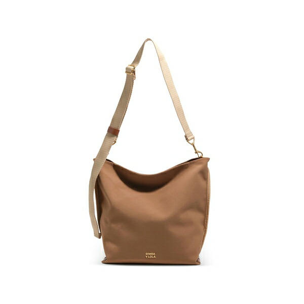 ビンバ イ ローラ レディース ショルダーバッグ 御徒面子 Medium carlino adjustable-strap shoulder bag Brown
