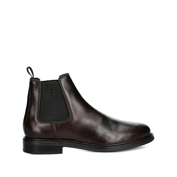 ガント メンズ ブーツ シューズ Pull-tab boots Brown