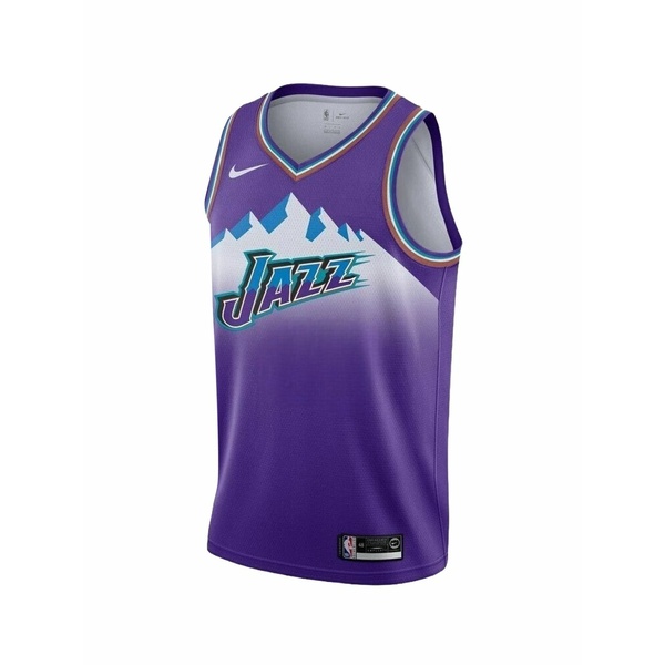 ナイキ メンズ カットソー トップス Utah jazz swingman jersey Purple