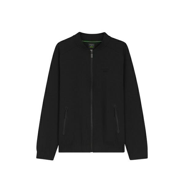 主任者 メンズ パーカー・スウェットシャツ アウター X porsche zip-up sweatshirt Black