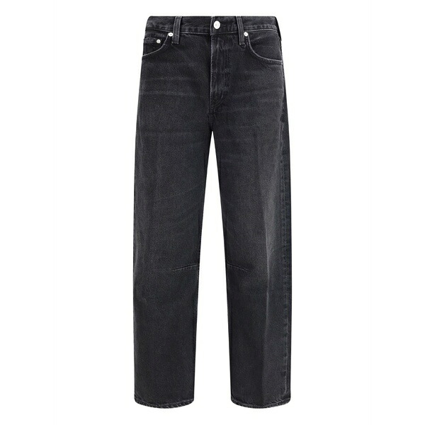 シチズンズ オブ 人間らしさ レディース ジーンズズボン下 ボトムス Recycled-cotton jeans Black
