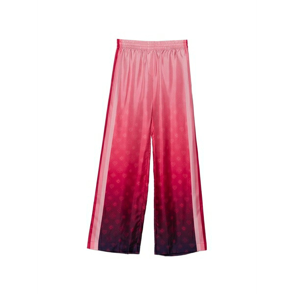 カサブランカ レディース カジュアルパンツ ボトムス Gradient side stripe trousers Pink|asty