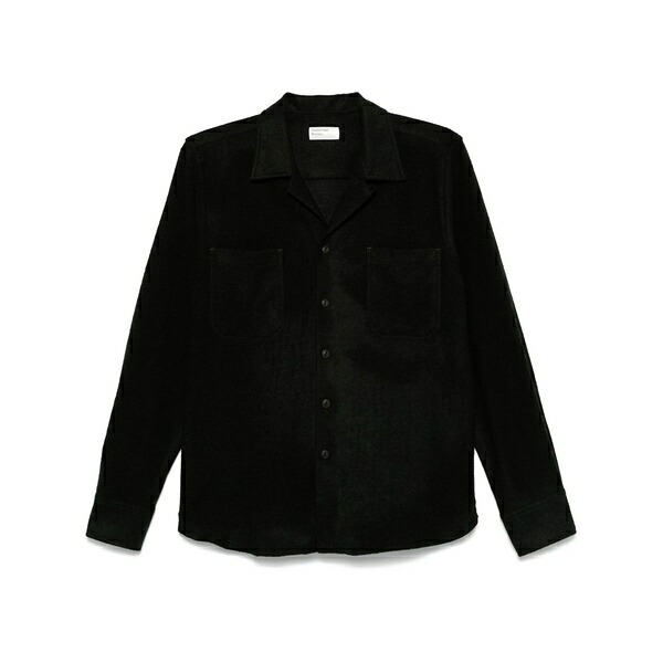 ユニバーサルワークス メンズ シャツ トップス Felted-finish shirt Green｜asty