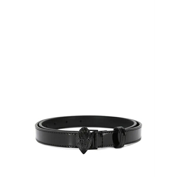 カートジェイガーロンドン レディース 三尺帯 添え物 Eagle head patent-leather belt Black