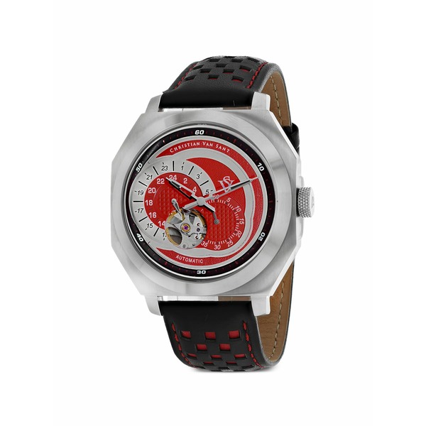 クリスチャンバンサント メンズ ウオッチ 付属品 Machina 42粍 watch Red