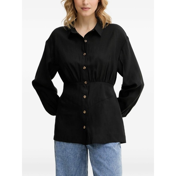 ネバーフリードレスド レディース プルオーバー トップス Zoe shirt Black