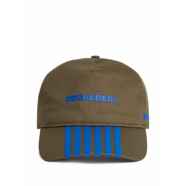 ディースクエアード メンズ かぶり笠 佩び物 Boxer baseball cap Green