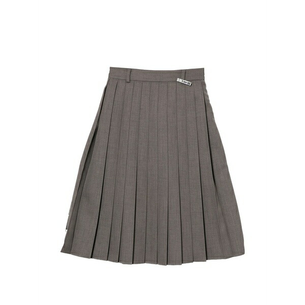ミハラヤスヒロ レディース スコート ボトムス Pleated MIDI skirt Grey