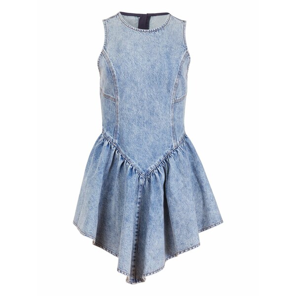 フレーデュマール レディース 衣裳 トップス Denim flared dress Blue