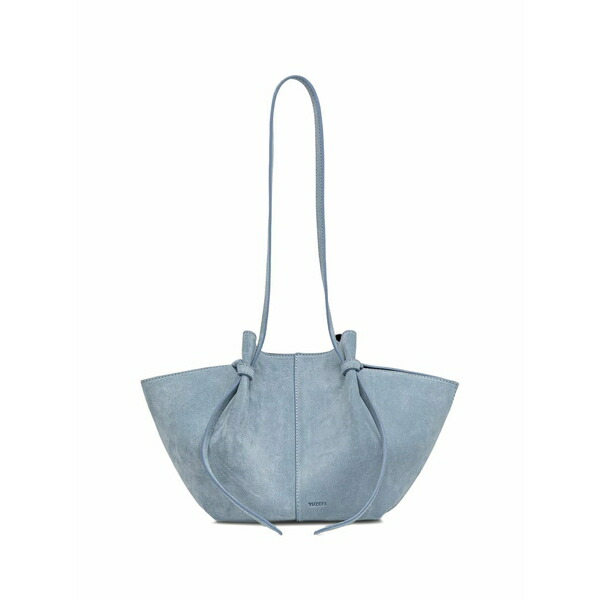 ユゼフィ レディース ショルダーバッグ 御徒面子 Mochi suede shoulder bag Blue