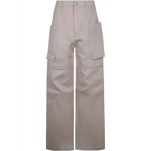リックオウエンス メンズ 心地よいズボン下 ボトムス High-waist trousers  Neutrals