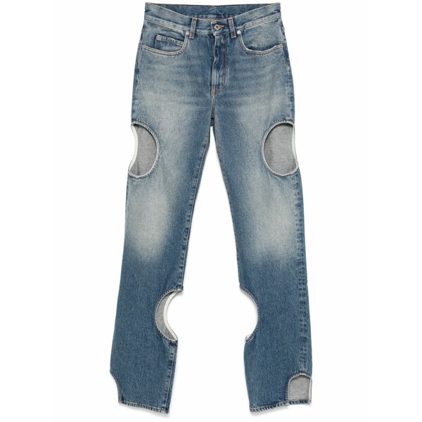 象牙色 レディース ジーンズズボン下 ボトムス Meteor jeans Blue