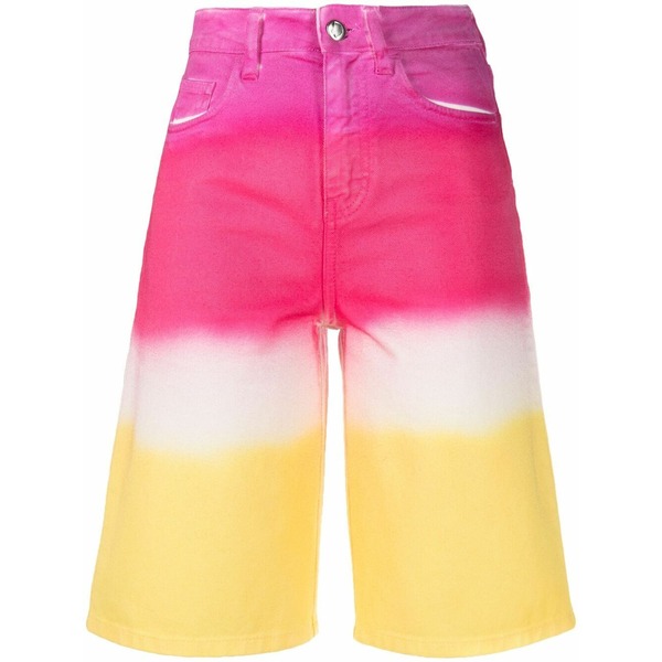 アイリーンイズグッド レディース 心地好いズボン下 ボトムス High-rise gradient shorts Pink
