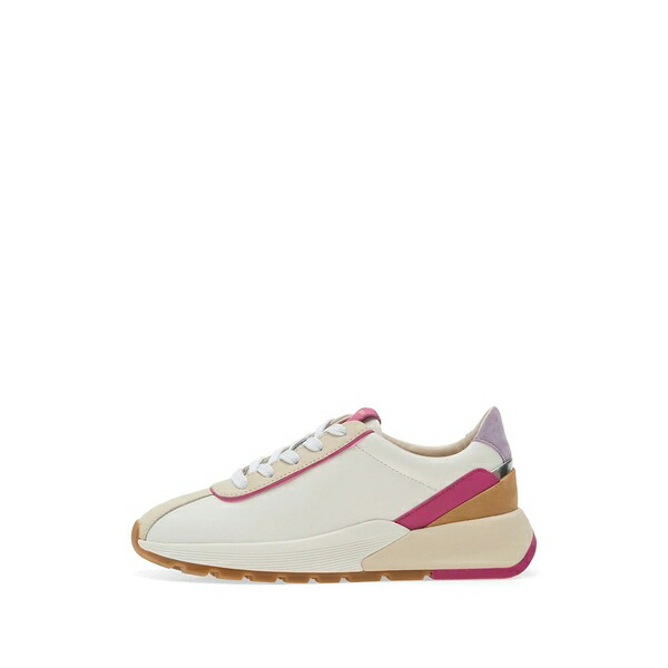 ジェオックス レディース スニーカー シューズ D metropoli panelled lace-up sneakers White
